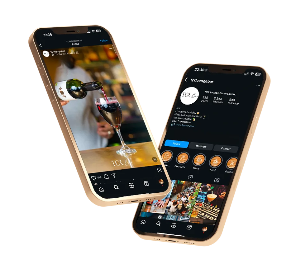 Join us on Instagram for updates on TCR Bar, Tottenham's best pub experience. From craft ales to classic cocktails, enjoy live music, match days, and exclusive offers.